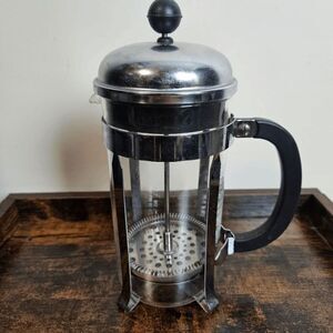 Bodum The Original French Coffee Press Stainless Steel Filter And Plunger Silver